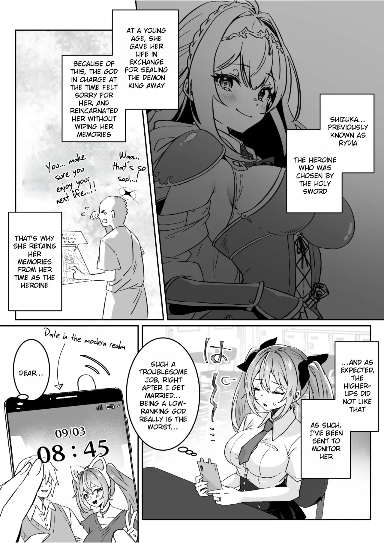 Isekai kara Tensei shita Ore wa Yami no Chikara de Yuusha Party ni Fukushuu suru ~Megami Hen~ 12