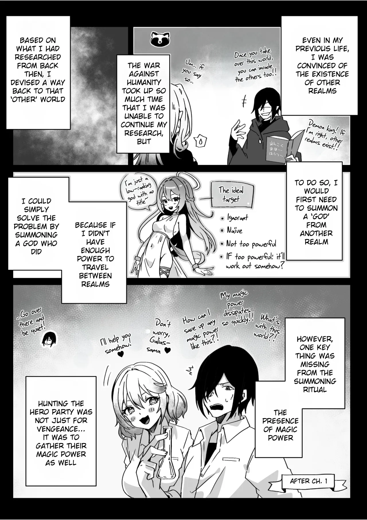 Isekai kara Tensei shita Ore wa Yami no Chikara de Yuusha Party ni Fukushuu suru ~Megami Hen~ 54
