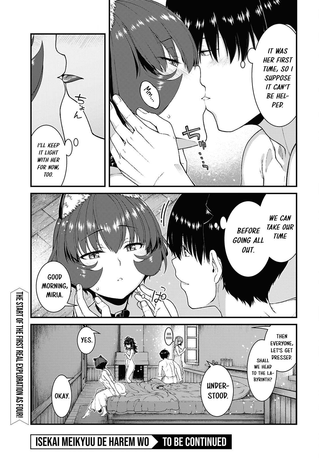 Isekai Meikyuu de Harem wo 12