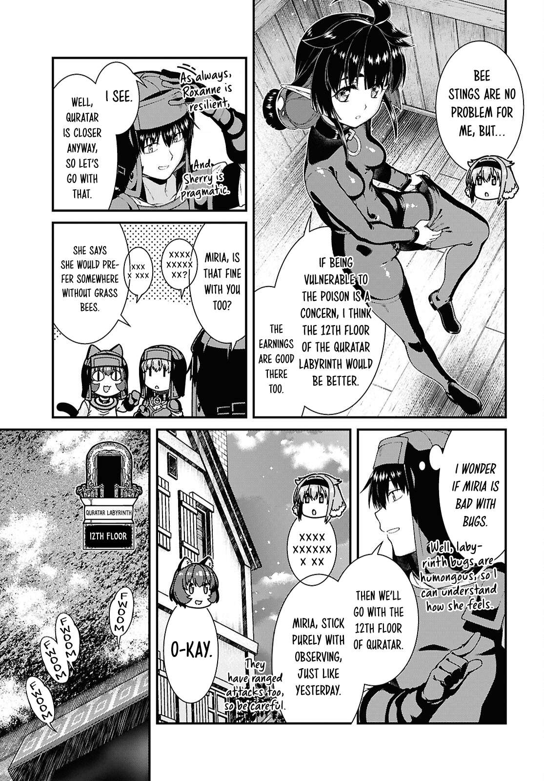 Isekai Meikyuu de Harem wo 4