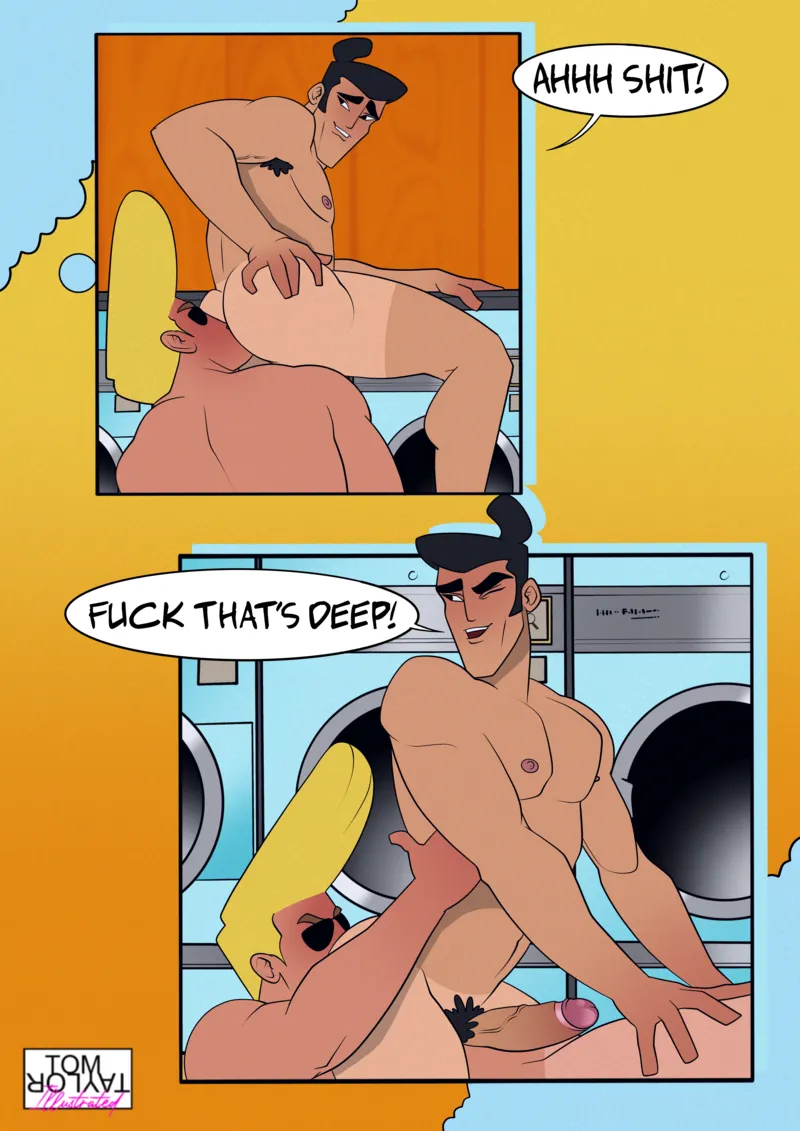Jack & Johnny At The Laundromat 11