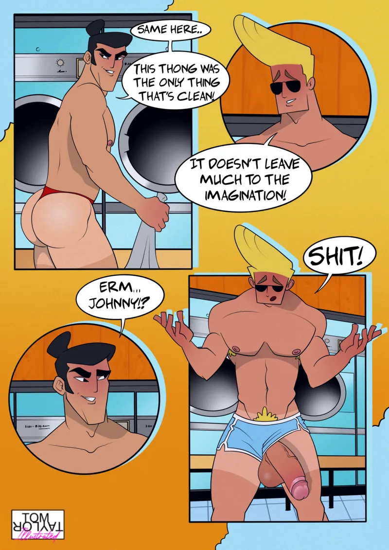 Jack & Johnny At The Laundromat 6