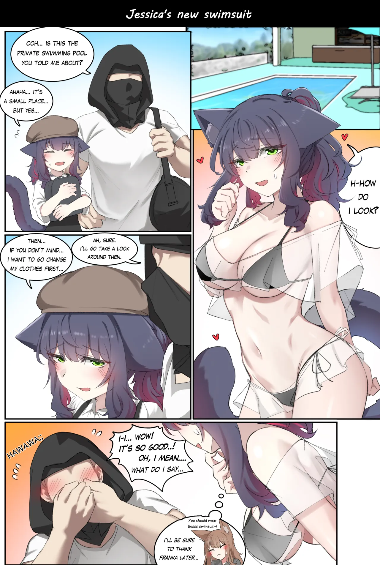 Jessica's new swimsuit 1