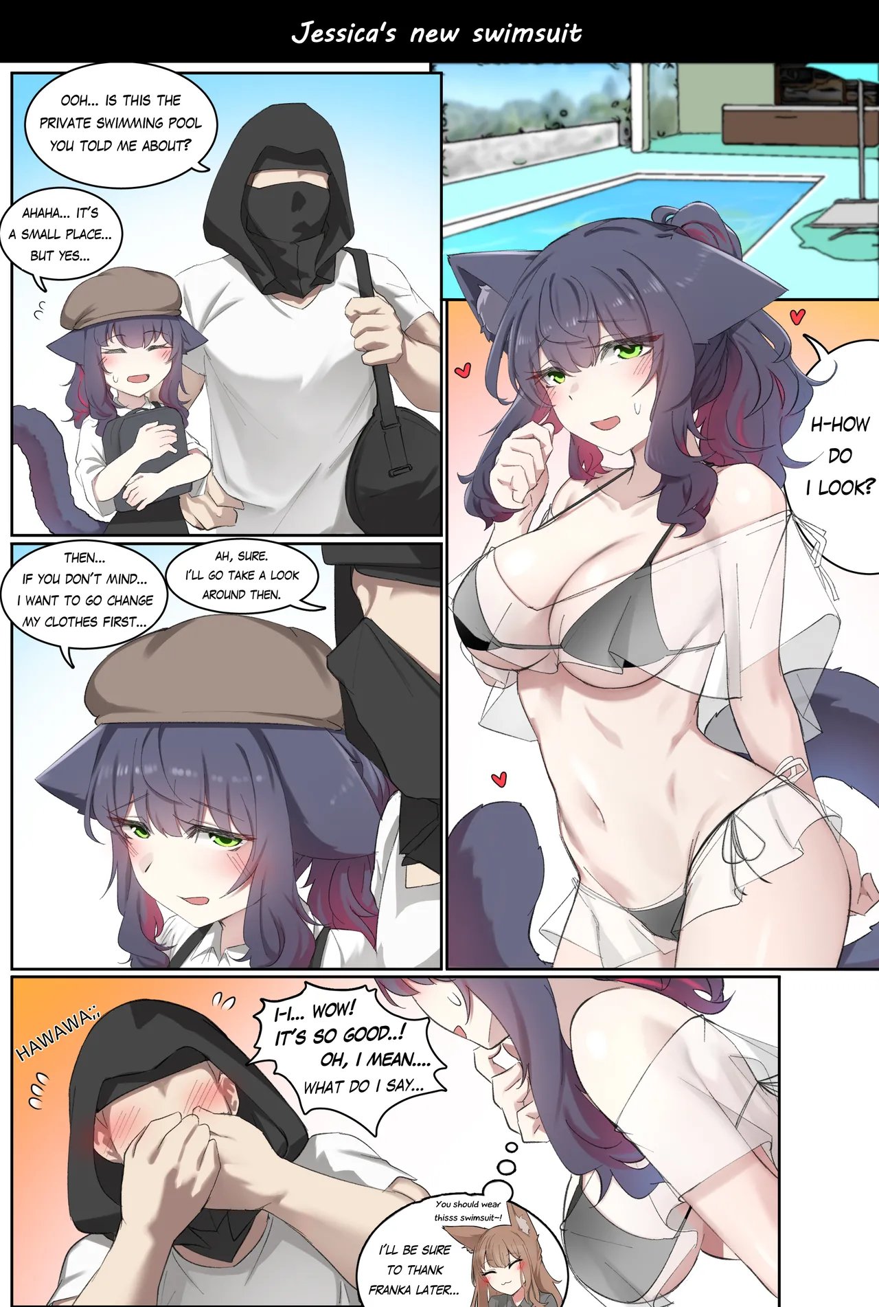 Jessica's new swimsuit 1