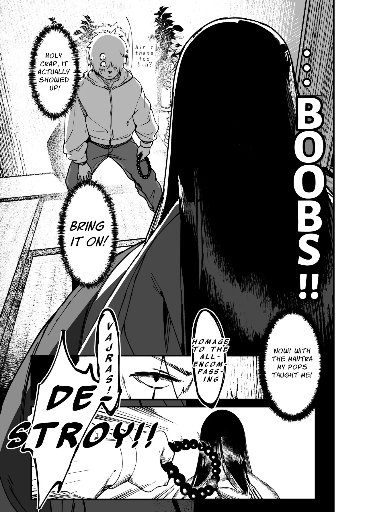 Jibakurei-chan wa Oppai ga Yowai. 9