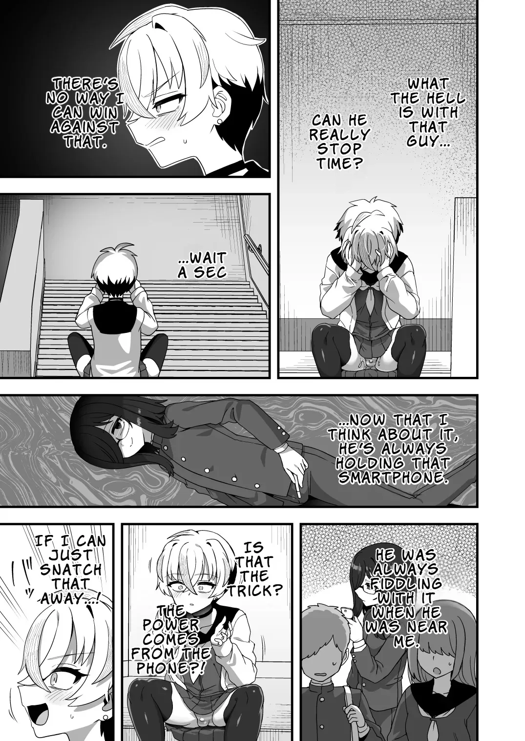 Jikan Teishi Nouryokusha VS Furyou Shounen 32