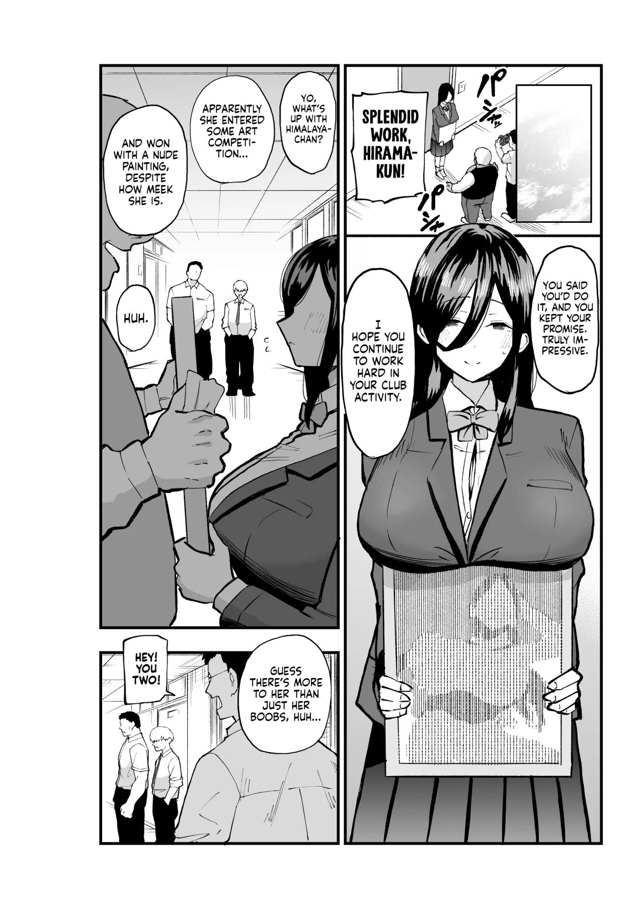 Jimikei Bakunyuu Hirama-chan 29
