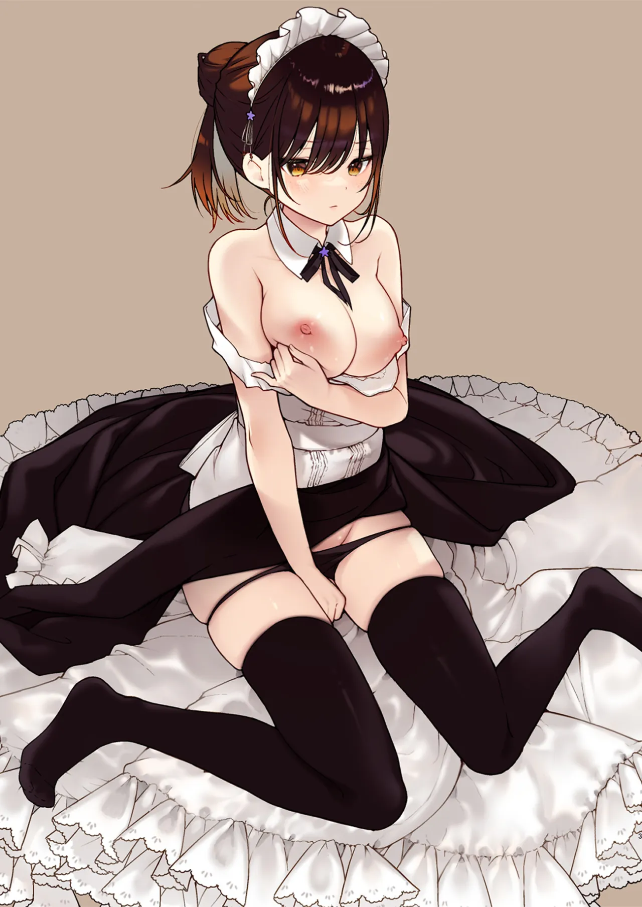 Jitome Maid-san to Love Love Ecchi [Full Color Ban] 2