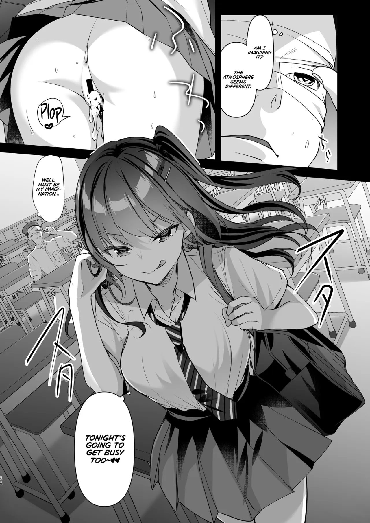 JK ga Oshikakete kita! Yaru shika nee!! ~Manatsu no Asedaku Sex♥? Yuutousei Ayaka no Uraomote~ 42