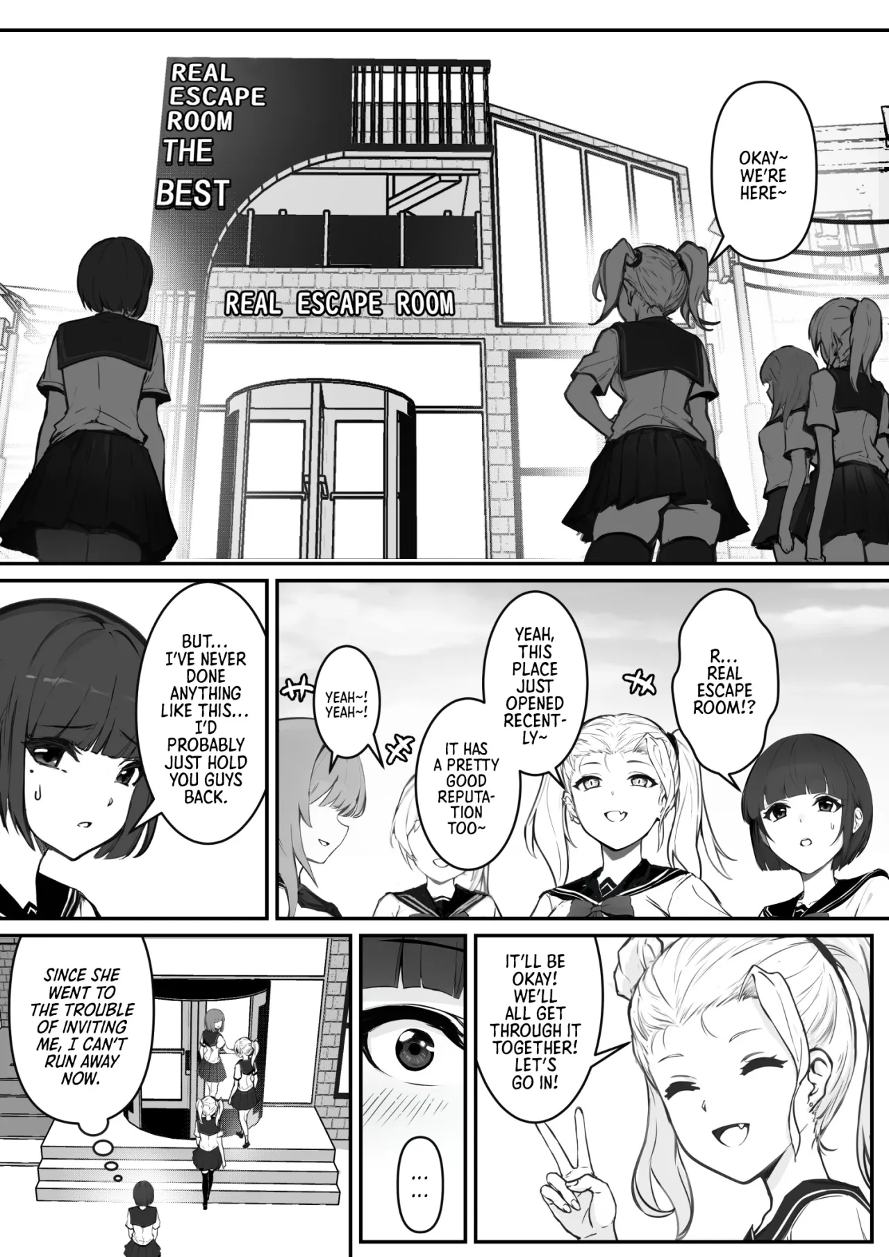 JK Ojou-sama no Real Dasshutsu Game---Chousen Hen 6