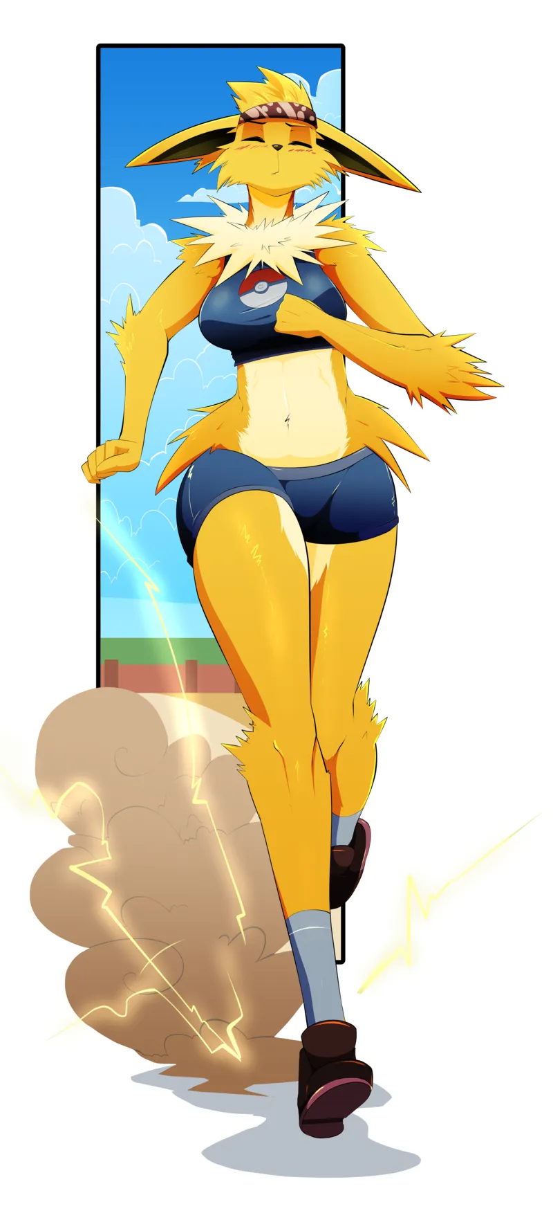 Jolteon Jogger 1
