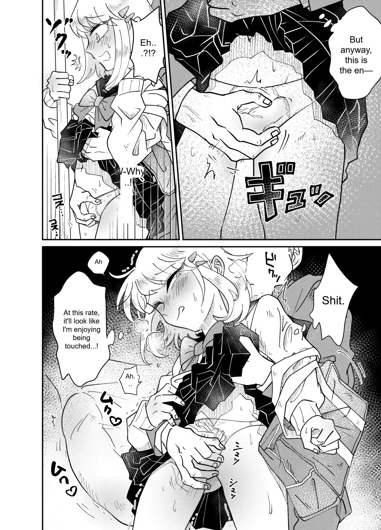 Josou Shounen wa Koukishin ni Aragaenai! ~Hajimete no Micchaku Chikan Sex~ 14