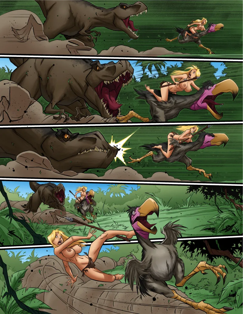 Jungle Dangers 6 Oneshot - Page 136