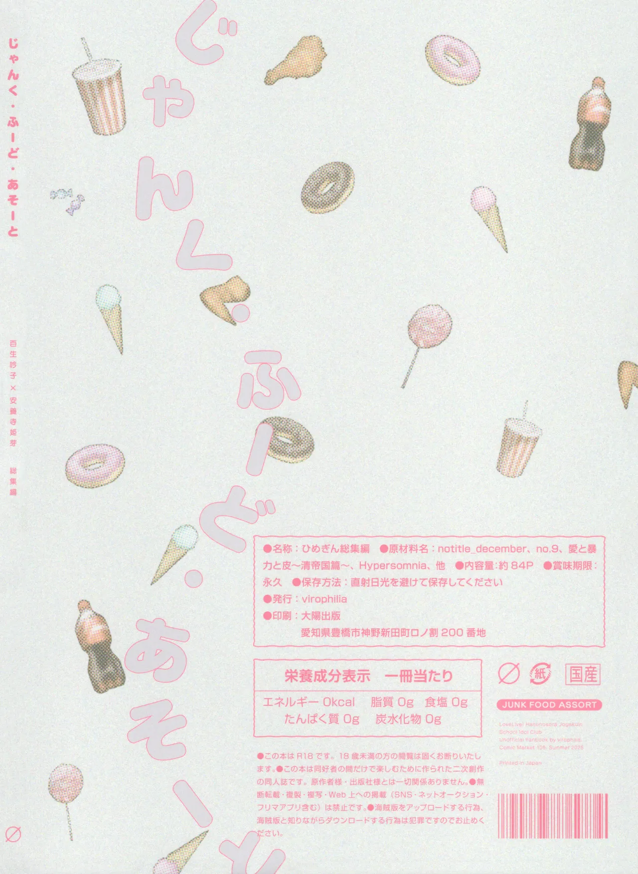 Junk Food Assort 85