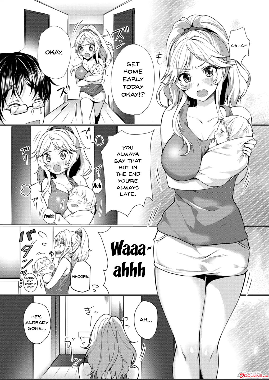 Junyuuchuu no Yanmama ni Pakopako Tanetsuke!! ~ Sonna ni Dasaretara... Milk ga Afurechau! 1-3 2