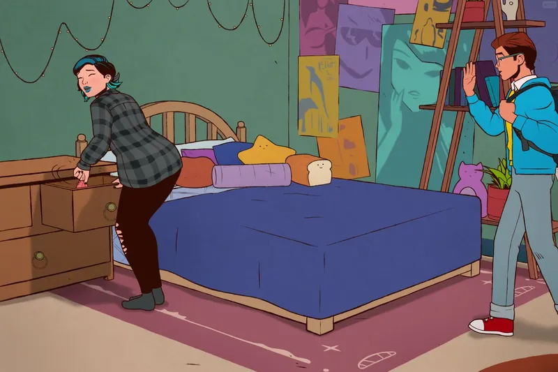 Just A Common Day In Nico's Room 2