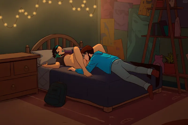 Just A Common Day In Nico's Room 4
