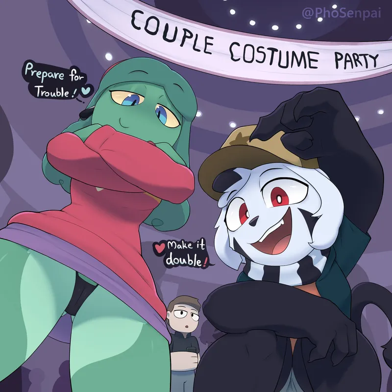 Just Two Rascals Sabotaging A Party 1