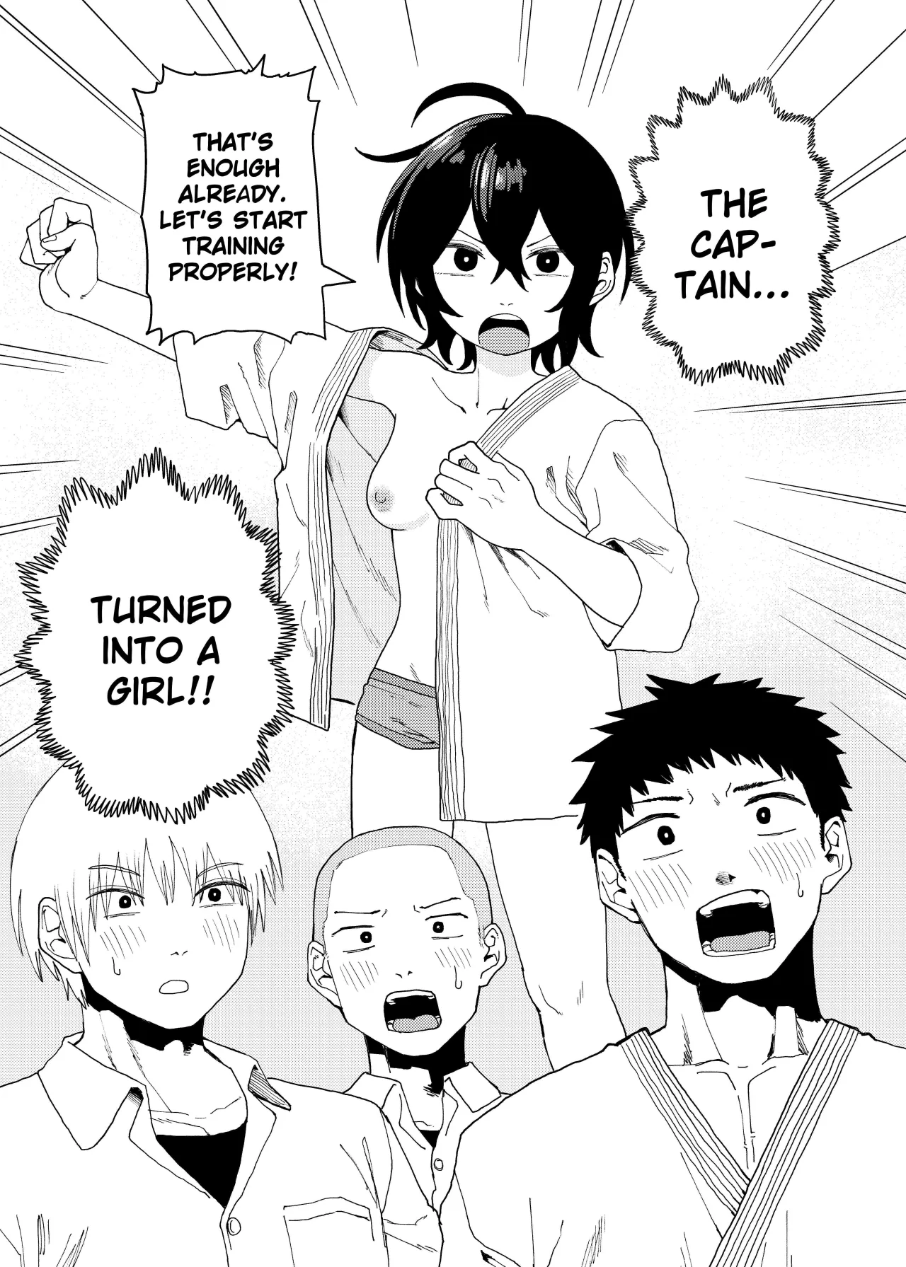 Juudoubu Buchou Orihara Makoto ga Onna ni Naru made 3
