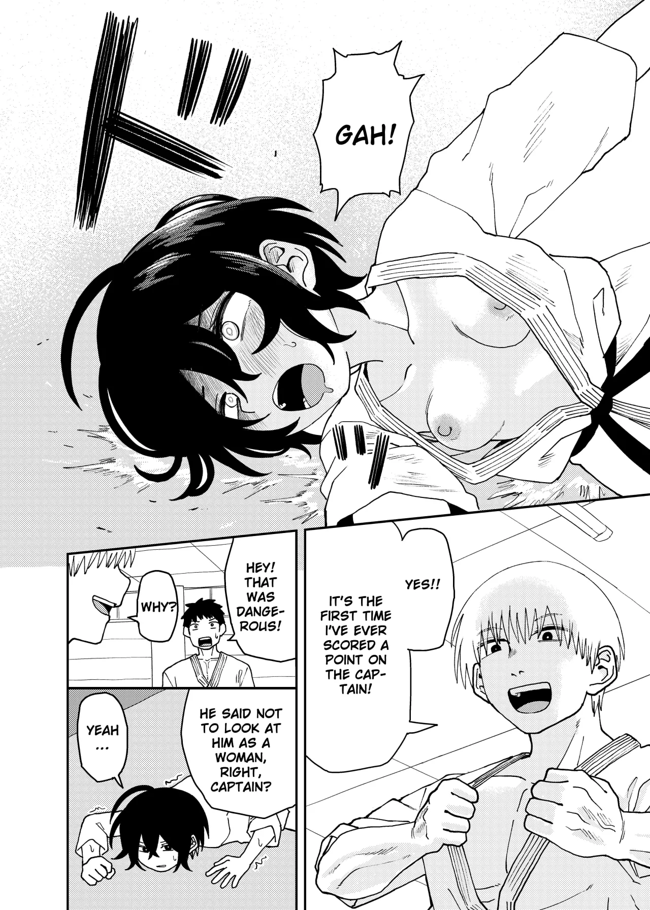 Juudoubu Buchou Orihara Makoto ga Onna ni Naru made 10