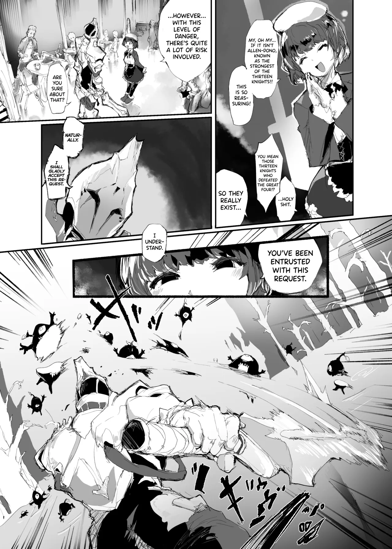 Juusan Kishi-tachi no Songen Cli Hakai 5