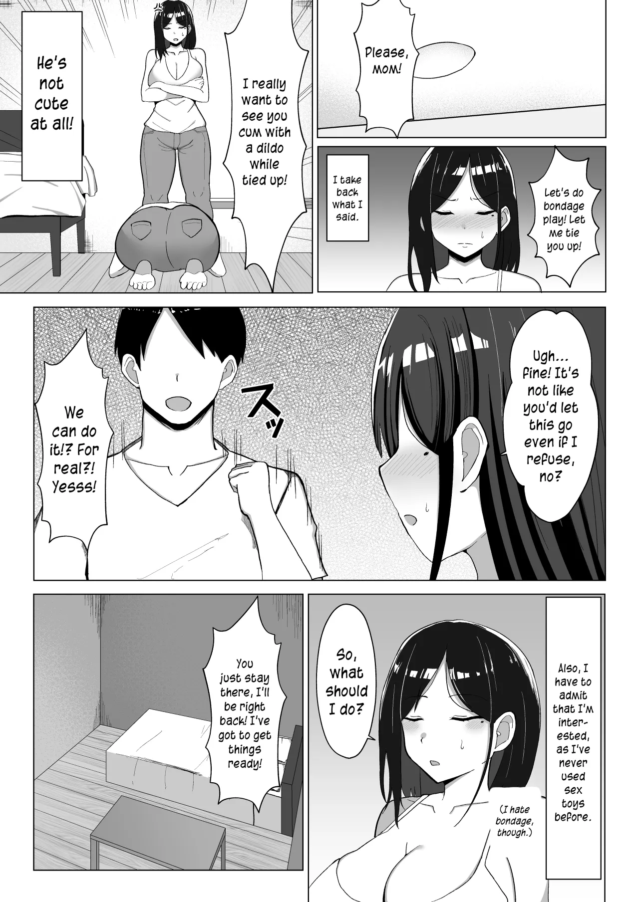 Kaa-chan to Sex Shinai to Derarenai Heya 2~ kuchiurusai hahato hankoukino ore~ 16