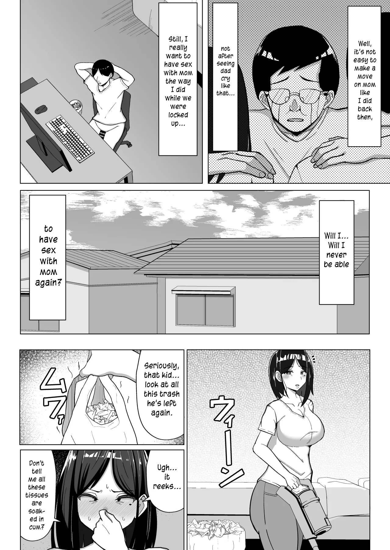 Kaa-chan to Sex Shinai to Derarenai Heya 2~ kuchiurusai hahato hankoukino ore~ 47