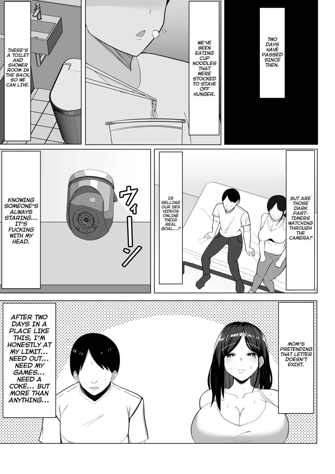 Kaa-chan to Sex Shinai to Derarenai Heya ~Kuchiurusai Haha to Hankouki no Ore~ - Decensored 14