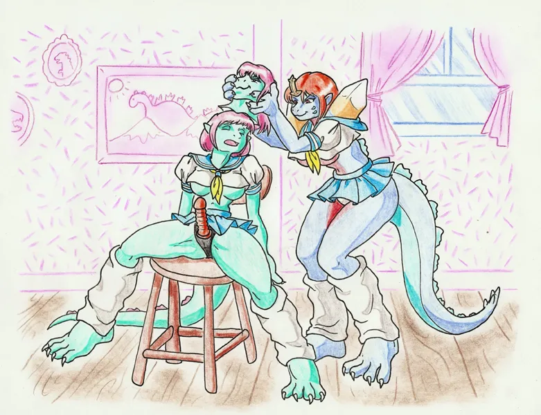 Kaiju Girls – Gina Crystal Plaything Oneshot - Page 2