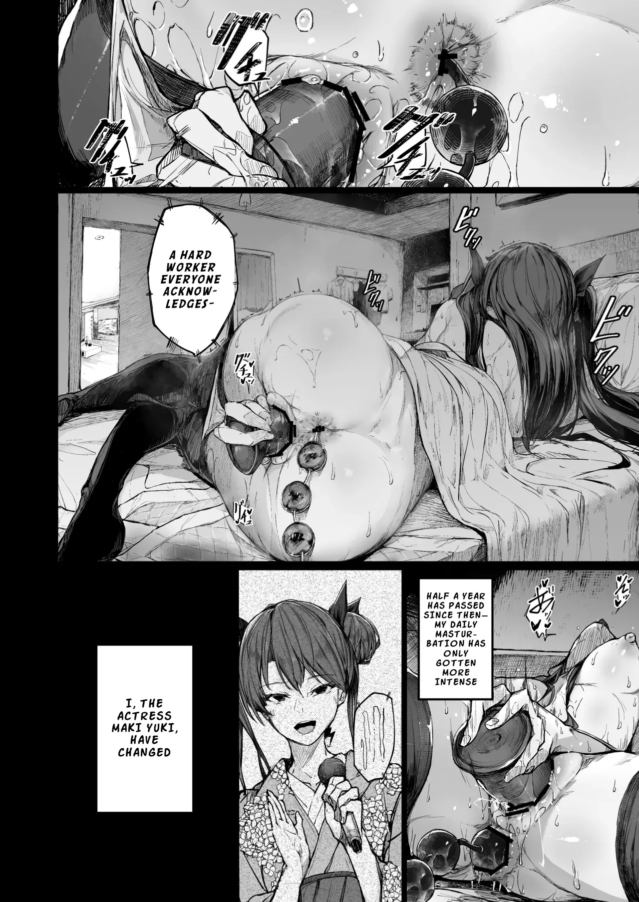 Kairaku Ochi shita Joyuu no Matsuro Kouhen 4