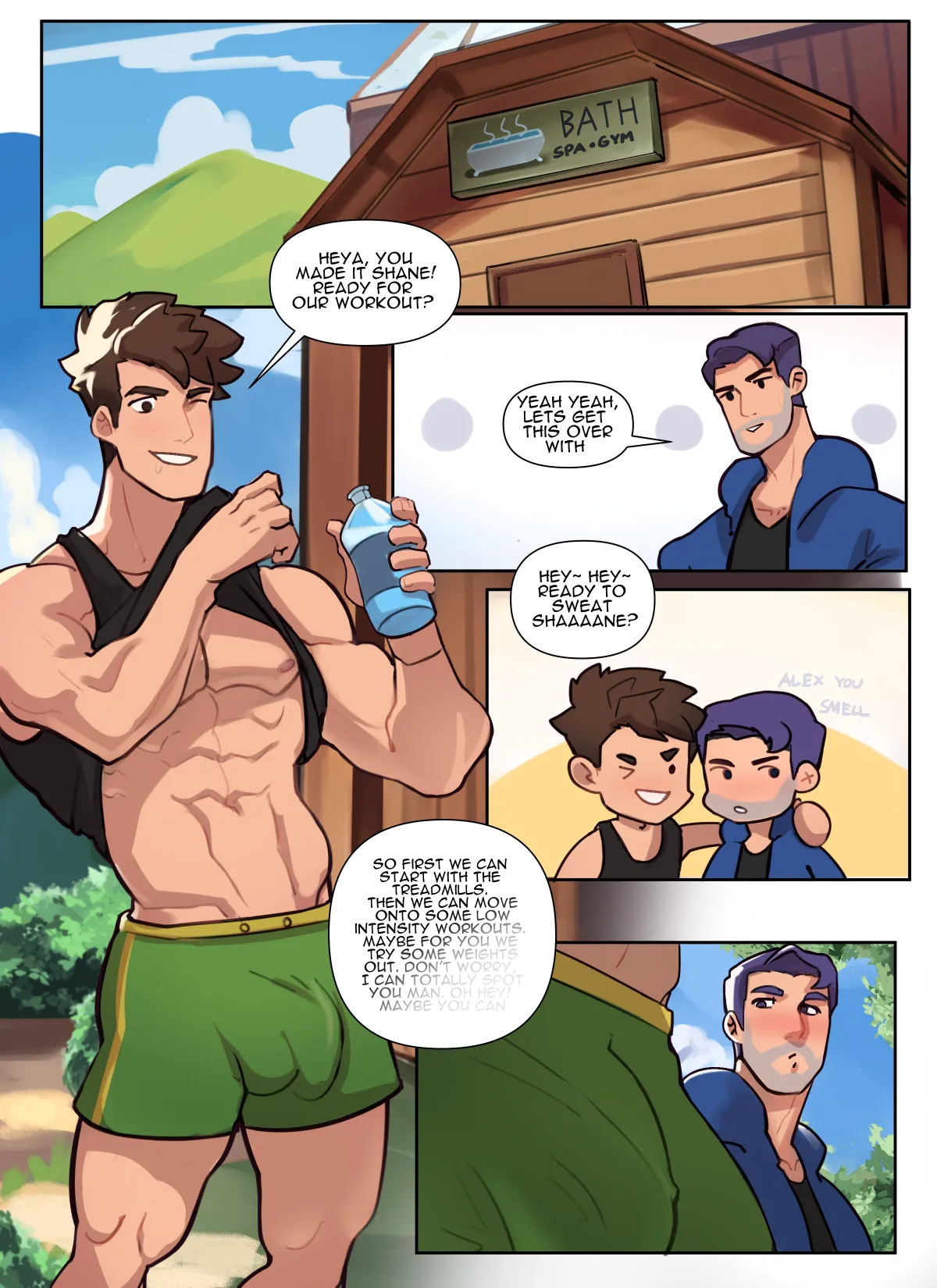 [Kaito Draws] Stardew workout [eng] Oneshot - Page 2