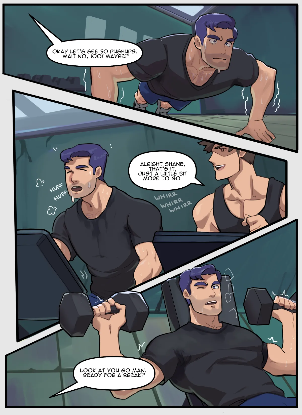 [Kaito Draws] Stardew workout [eng] Oneshot - Page 3