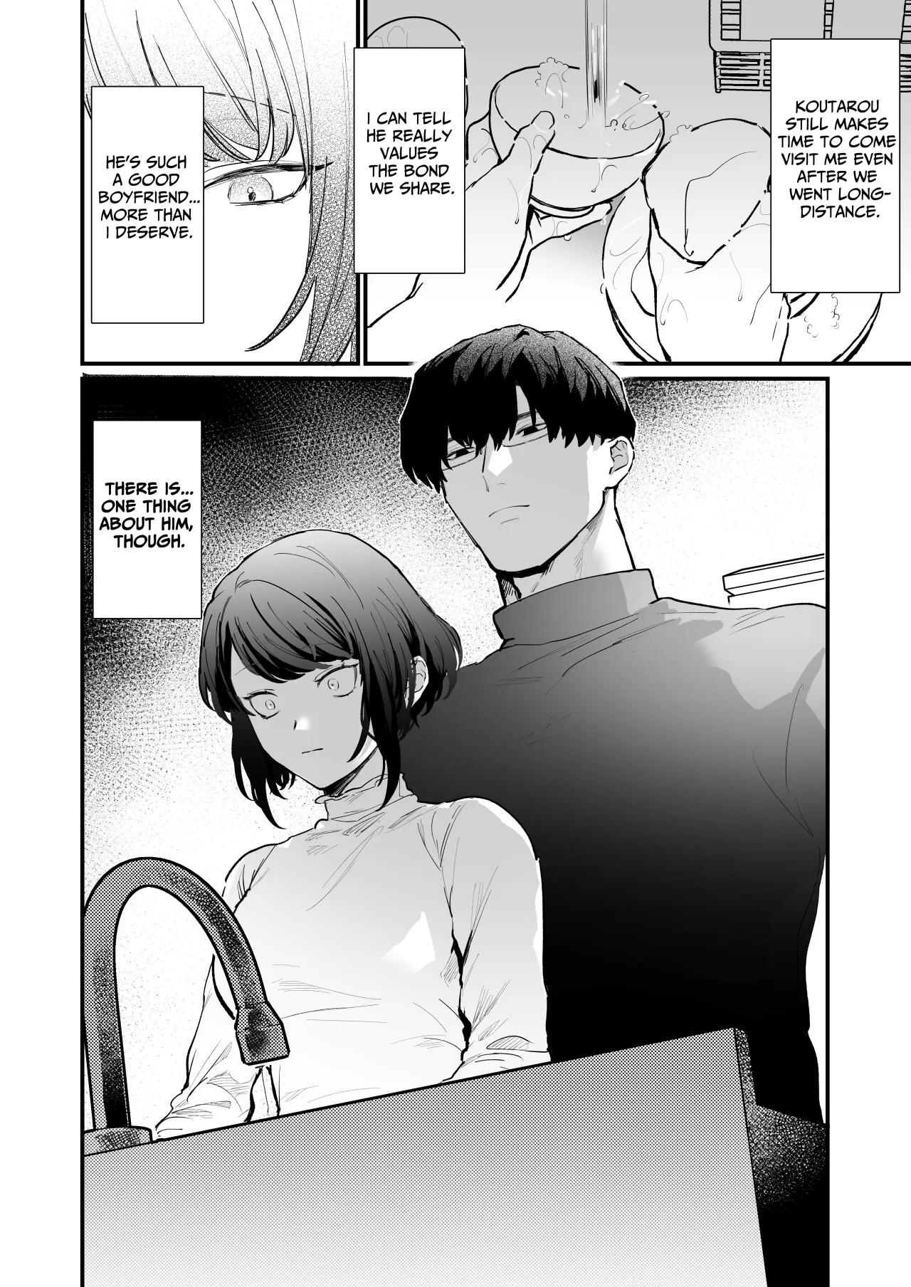 Kamoku na Kareshi no Karada de Tsutaeru Dokusen Shuuai 12