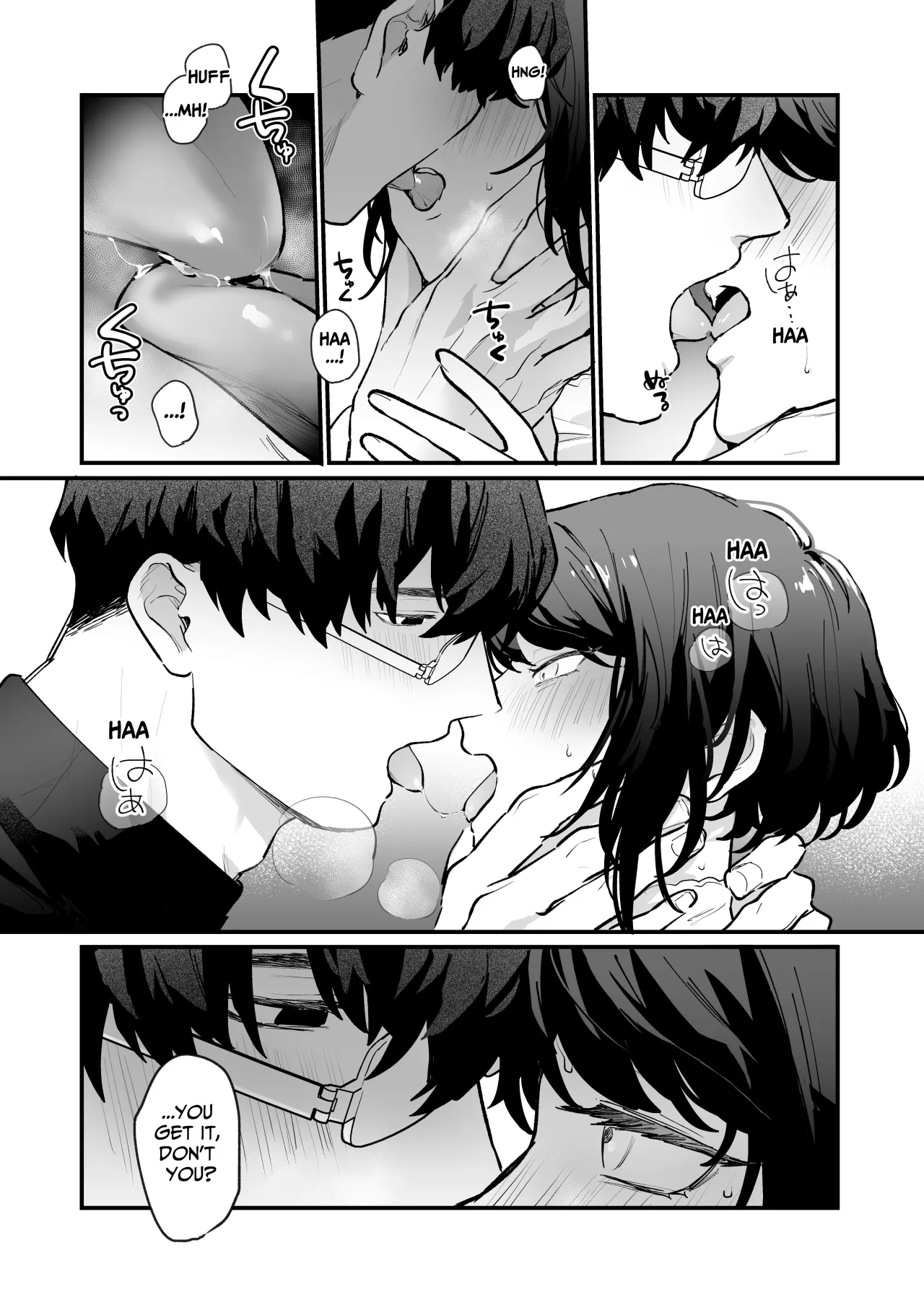 Kamoku na Kareshi no Karada de Tsutaeru Dokusen Shuuai 19