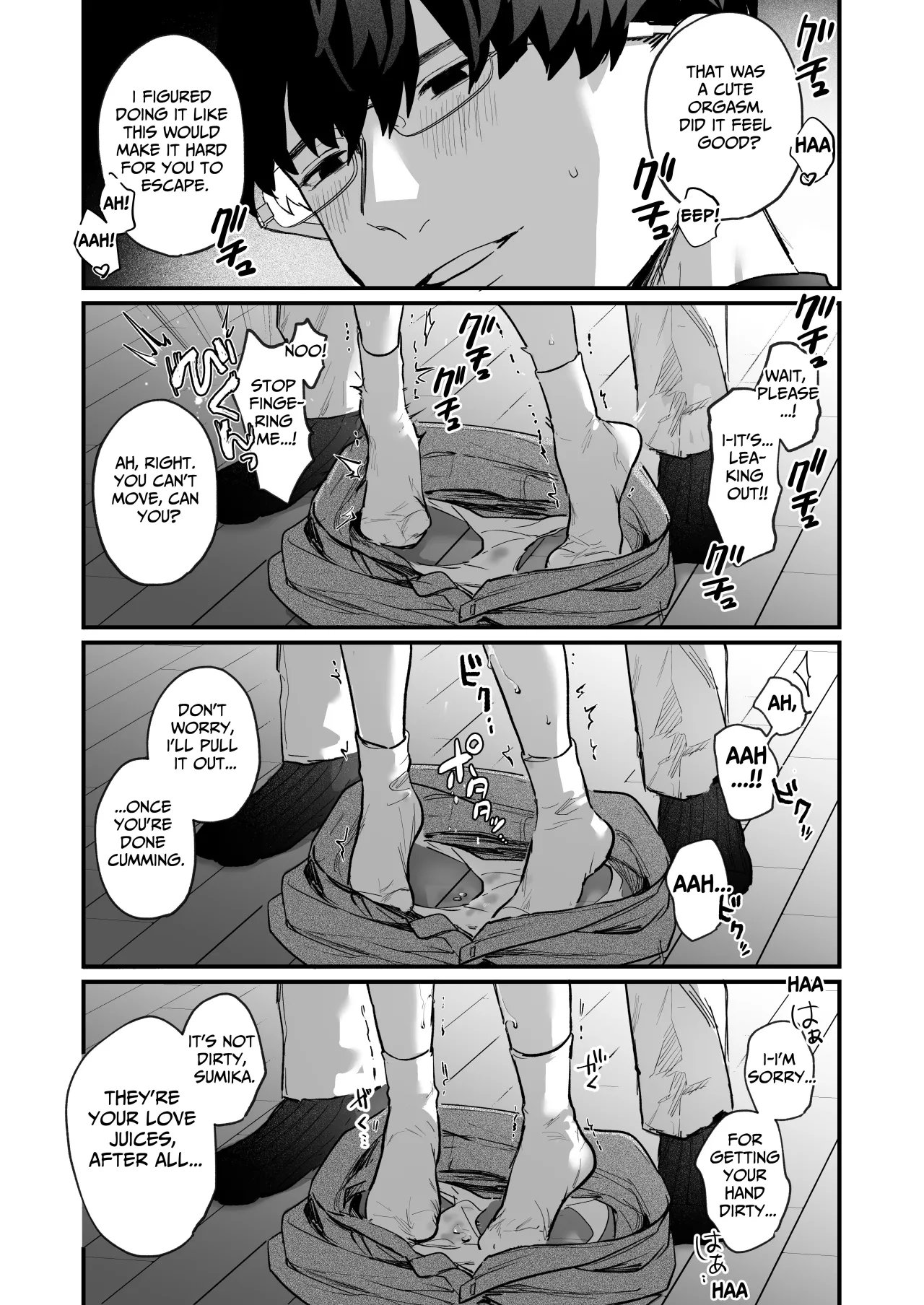 Kamoku na Kareshi no Karada de Tsutaeru Dokusen Shuuai 28