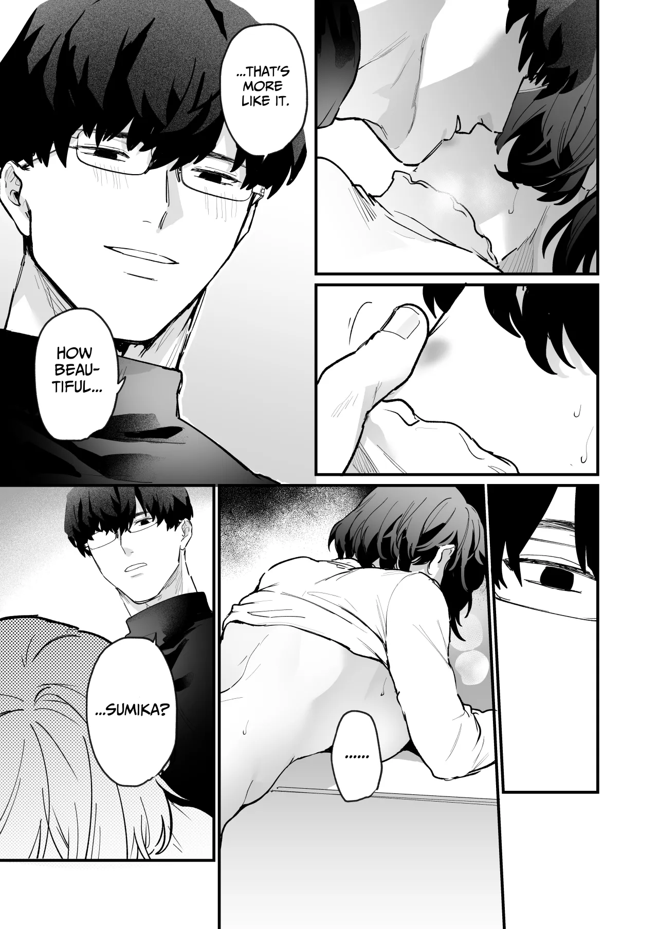 Kamoku na Kareshi no Karada de Tsutaeru Dokusen Shuuai 31