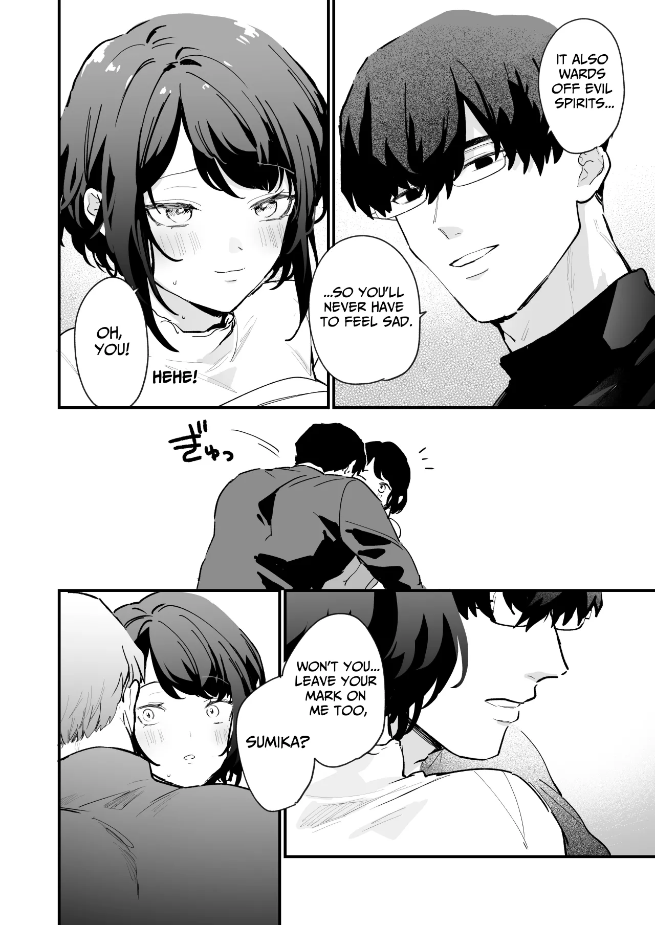 Kamoku na Kareshi no Karada de Tsutaeru Dokusen Shuuai 38