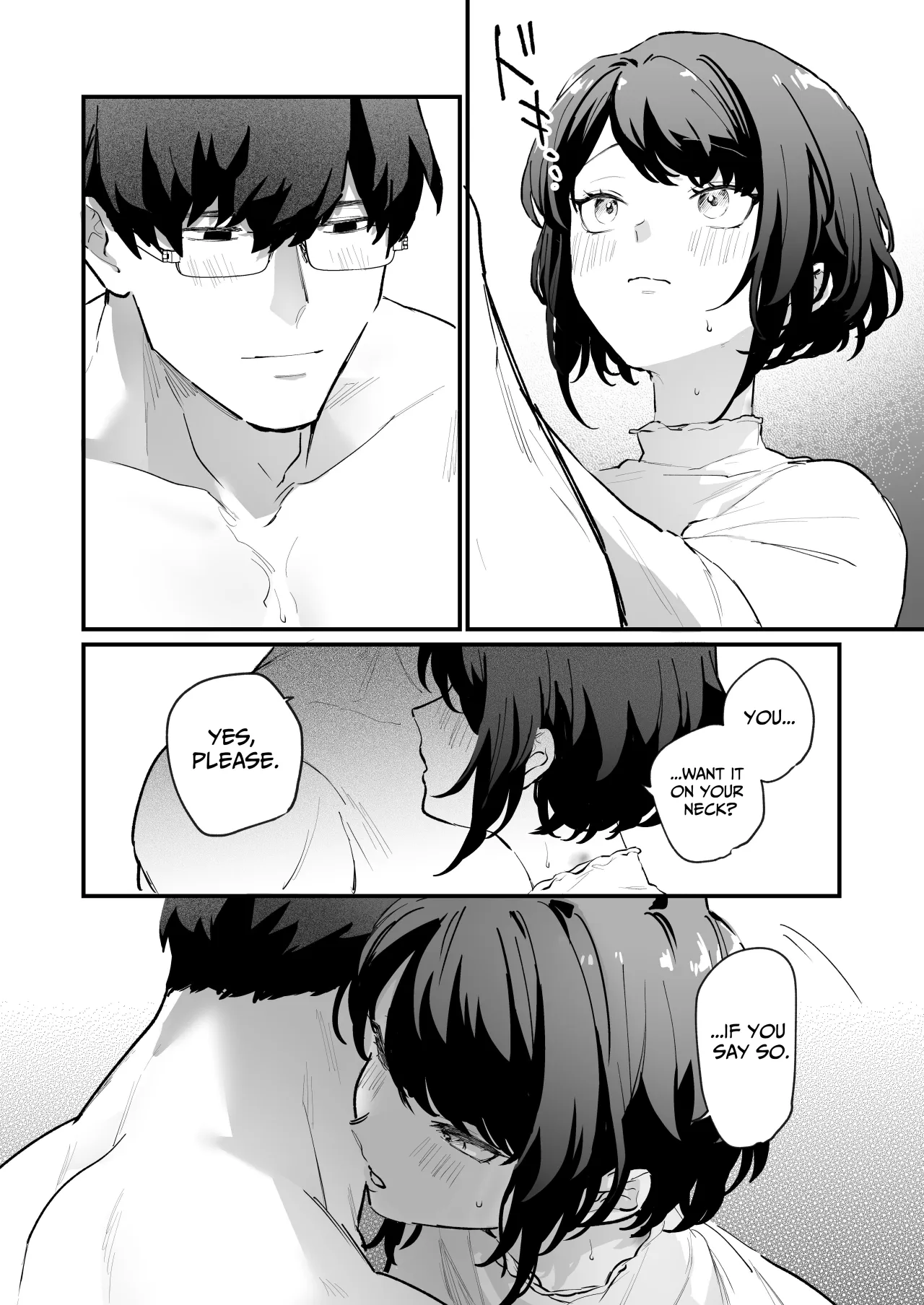 Kamoku na Kareshi no Karada de Tsutaeru Dokusen Shuuai 40