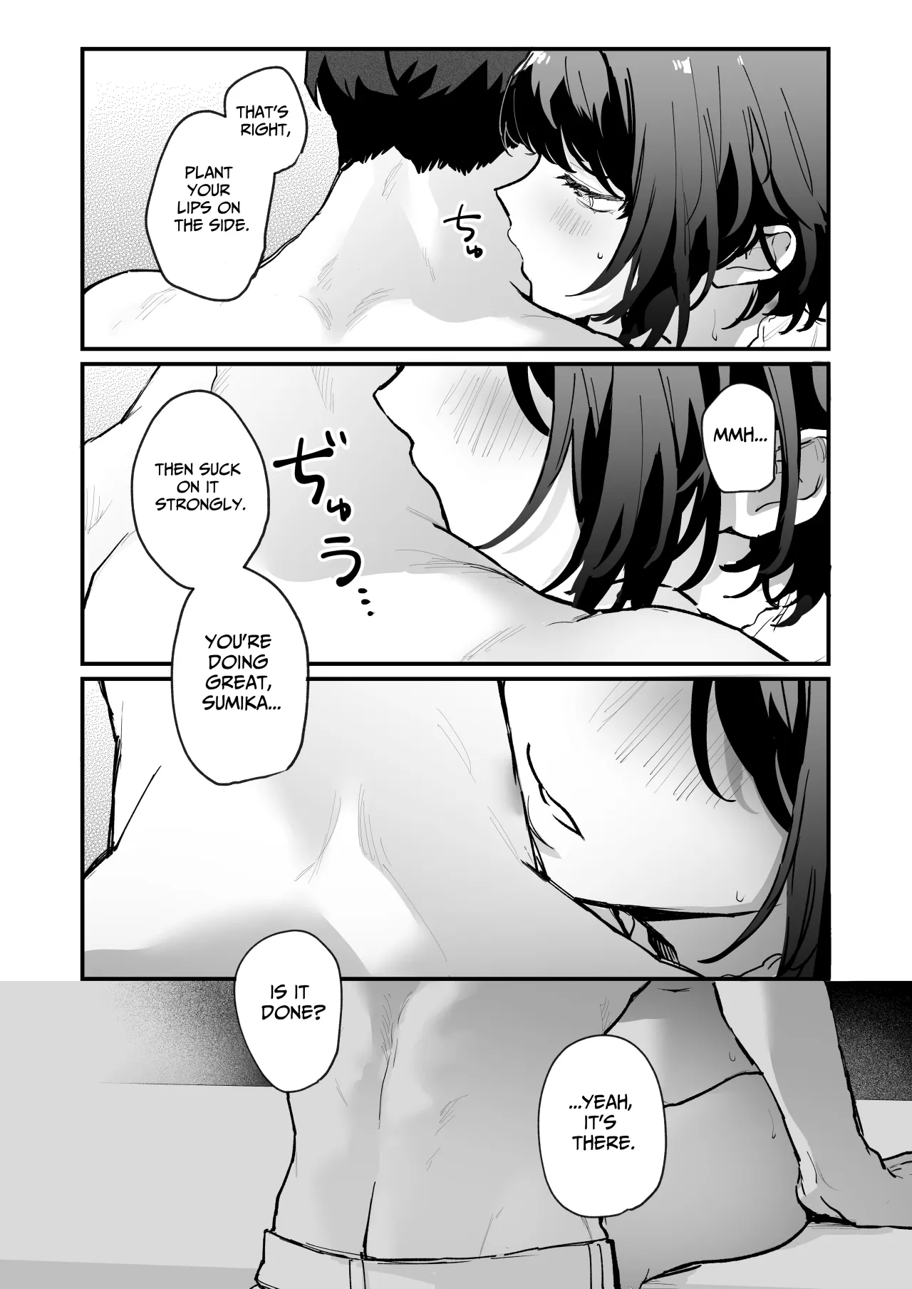 Kamoku na Kareshi no Karada de Tsutaeru Dokusen Shuuai 41