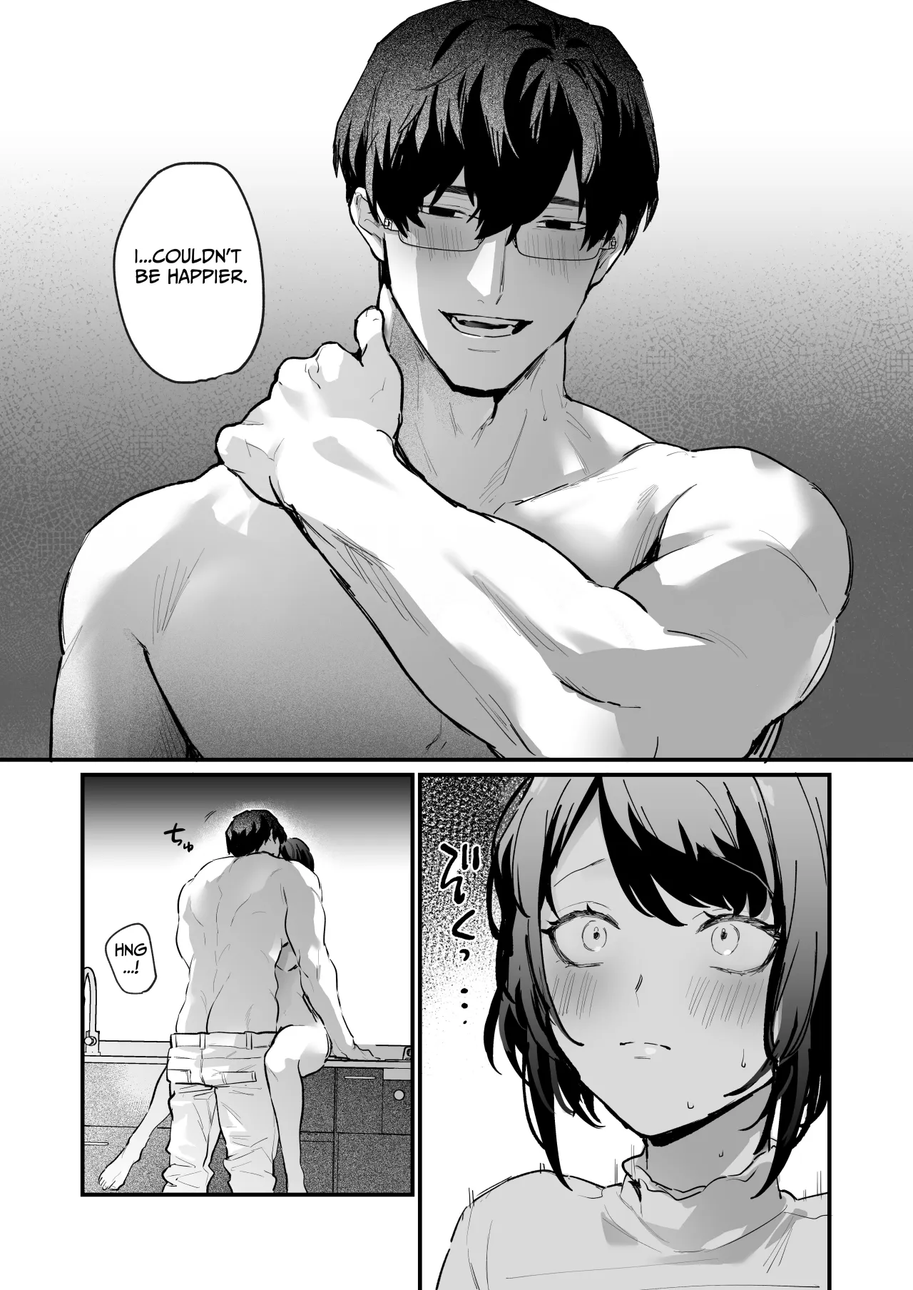 Kamoku na Kareshi no Karada de Tsutaeru Dokusen Shuuai 42