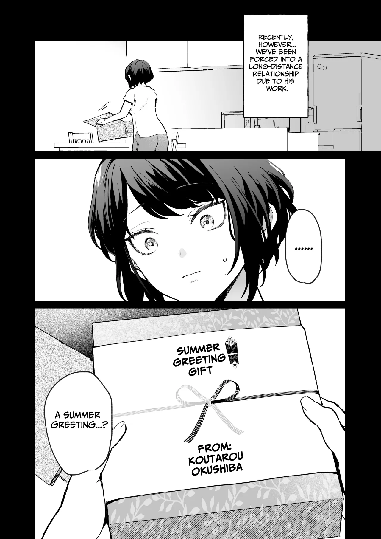 Kamoku na Kareshi no Karada de Tsutaeru Dokusen Shuuai 9