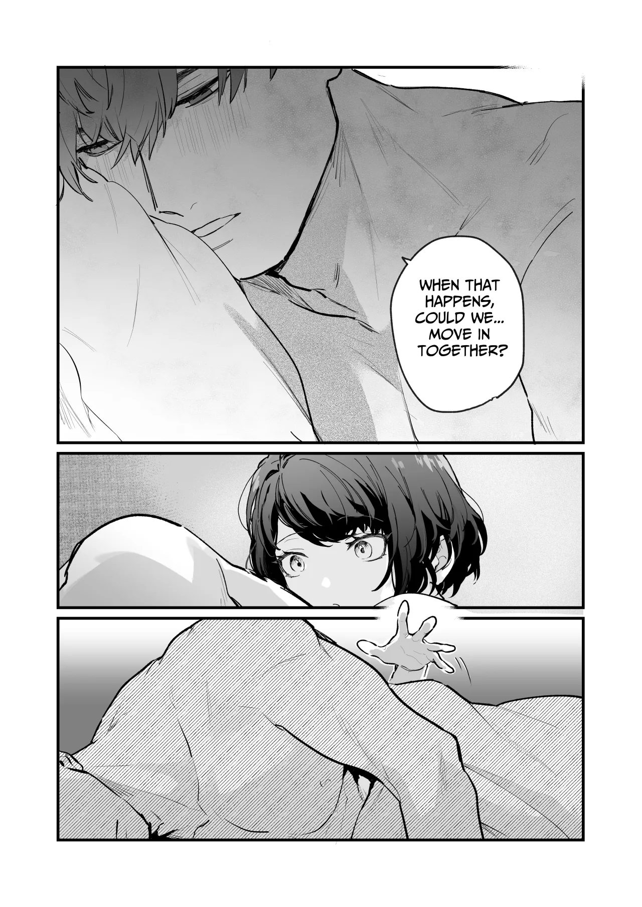 Kamoku na Kareshi no Karada de Tsutaeru Dokusen Shuuai 90