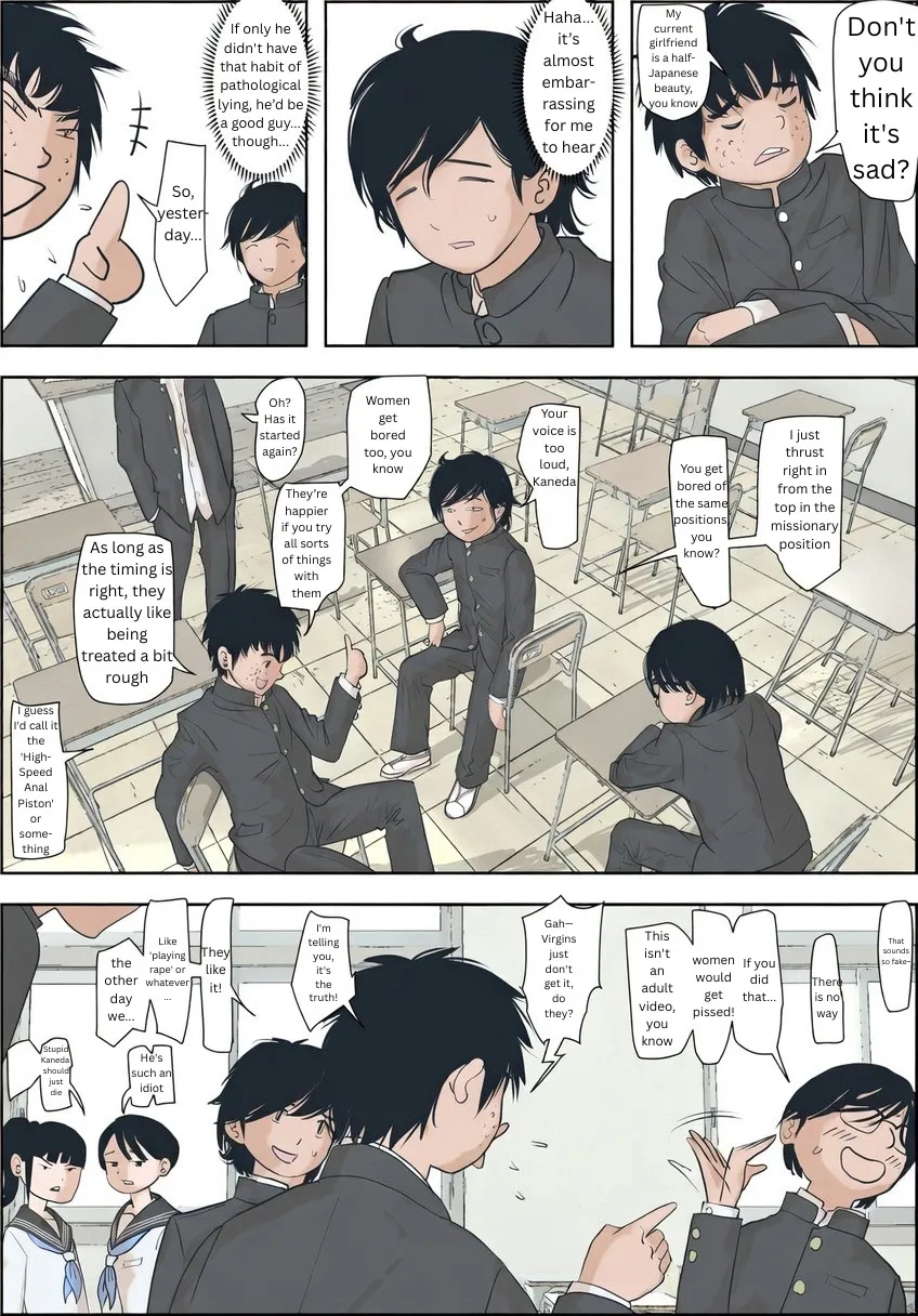 Kaneda wa nani mo Warukunai Vol.1 12