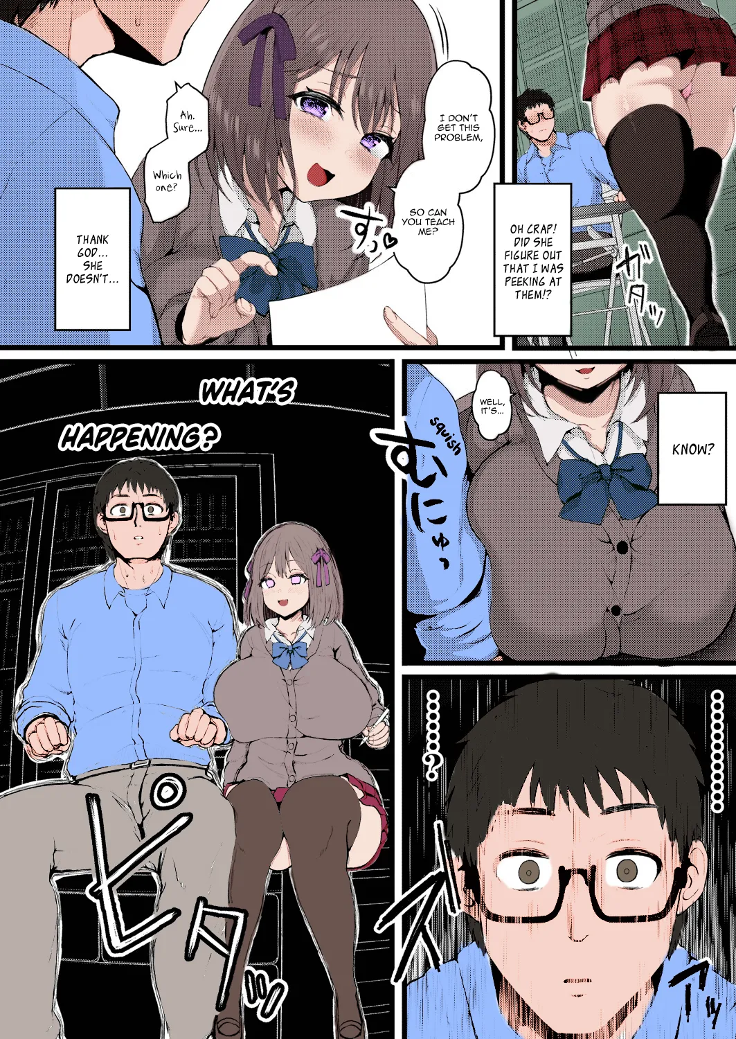 Kanojo ga Iru no de Jaaku na Teishinchou M Cup Amaama Ijiwaru Oshiego no Yuuwaku ni wa Makemasen. - Colorized 6