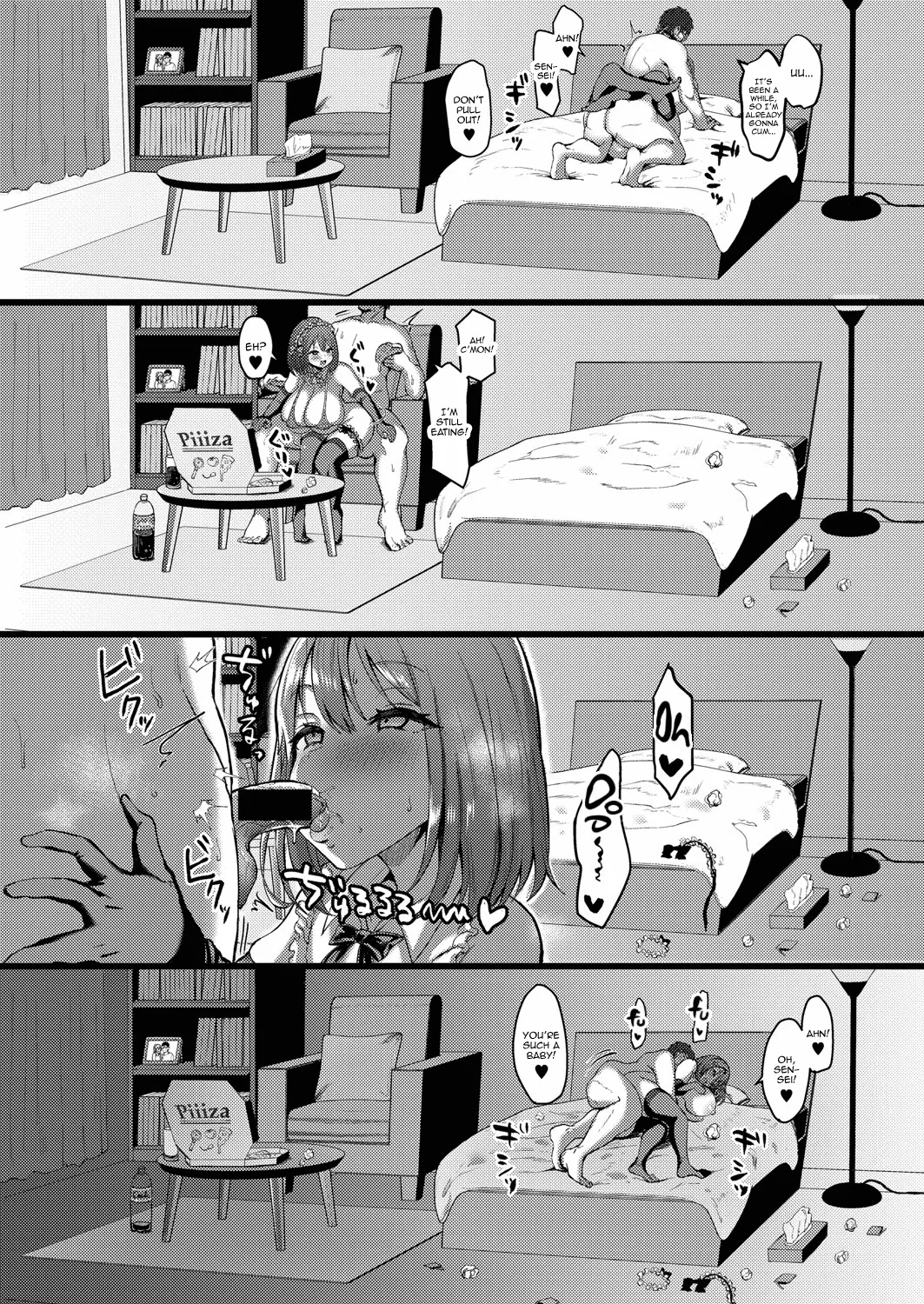 Kanojo ga Iru no de Jaaku na Teishinchou M Cup Amaama Ijiwaru Oshiego no Yuuwaku ni wa Makemasen 18