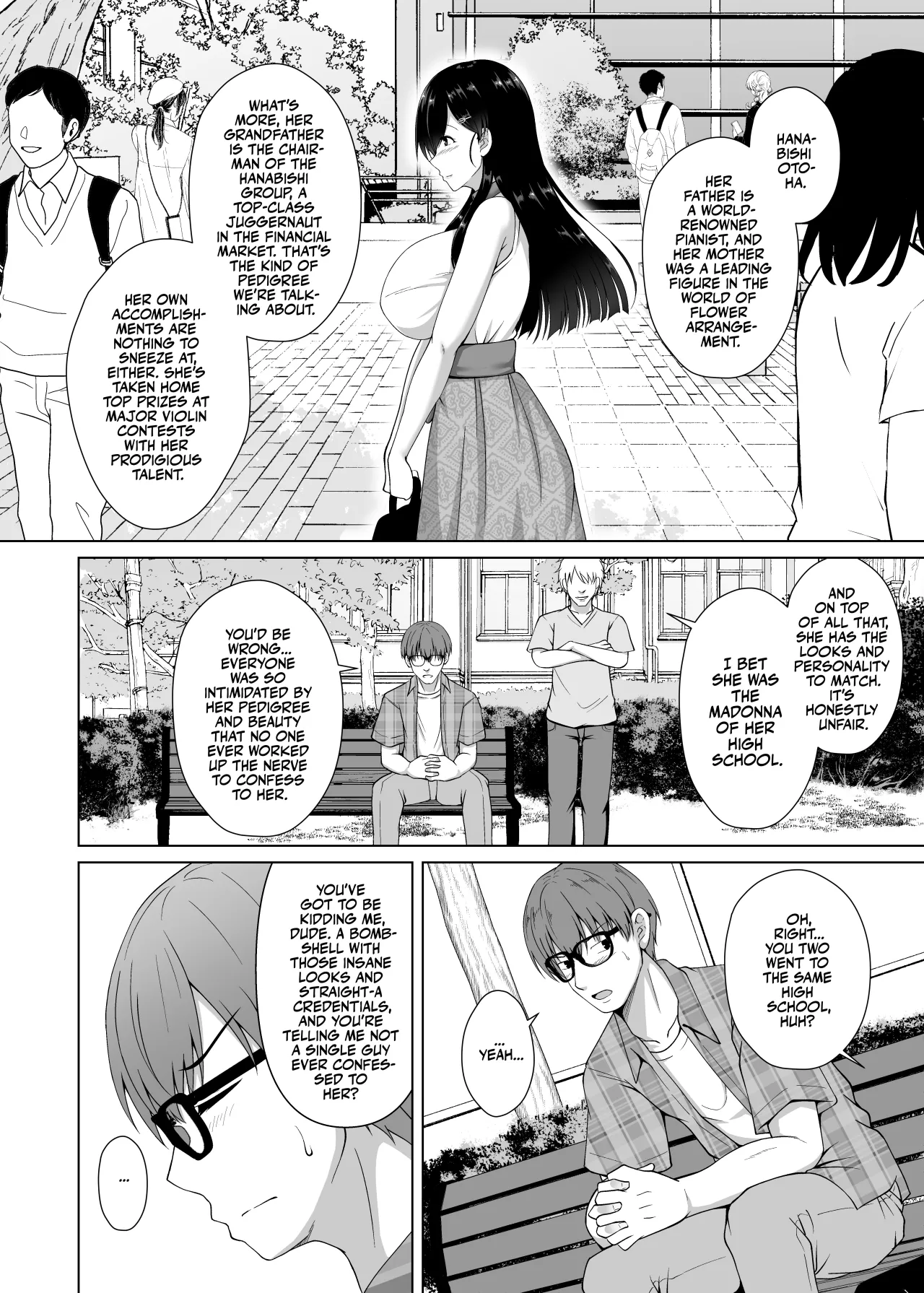 Kanojo ga Kami o Someta Wake ~Kataomoi no Seiso Kurokami Ojou-sama ga Boku no Shiranai Tokoro de Otoko no Aji o Oboeru Hanashi~ 4
