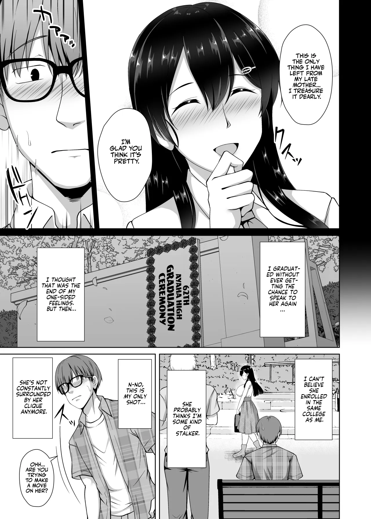 Kanojo ga Kami o Someta Wake ~Kataomoi no Seiso Kurokami Ojou-sama ga Boku no Shiranai Tokoro de Otoko no Aji o Oboeru Hanashi~ 7