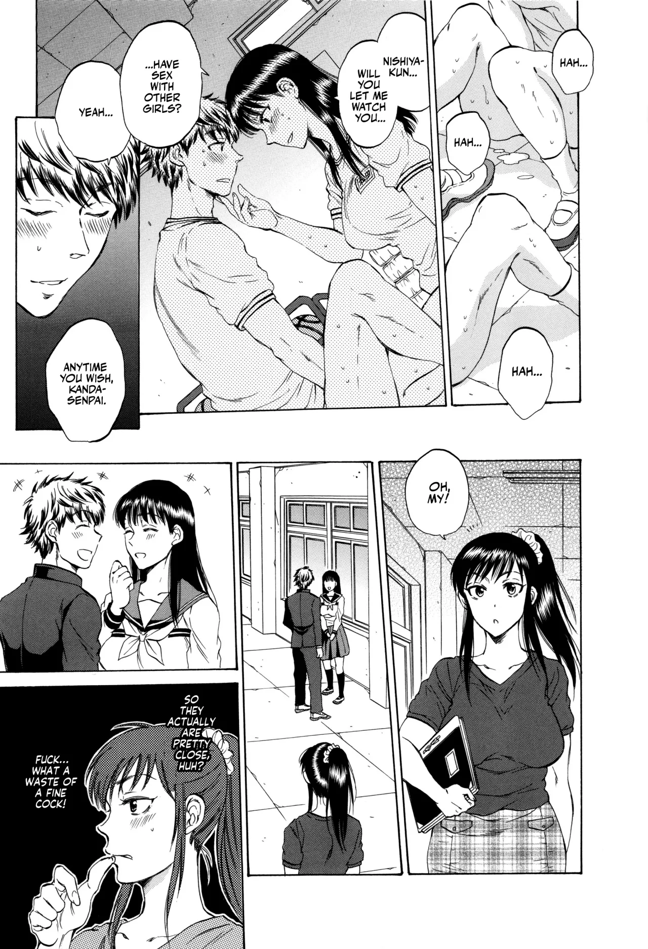 Kanojo ga Miteru Boku no Sex 138