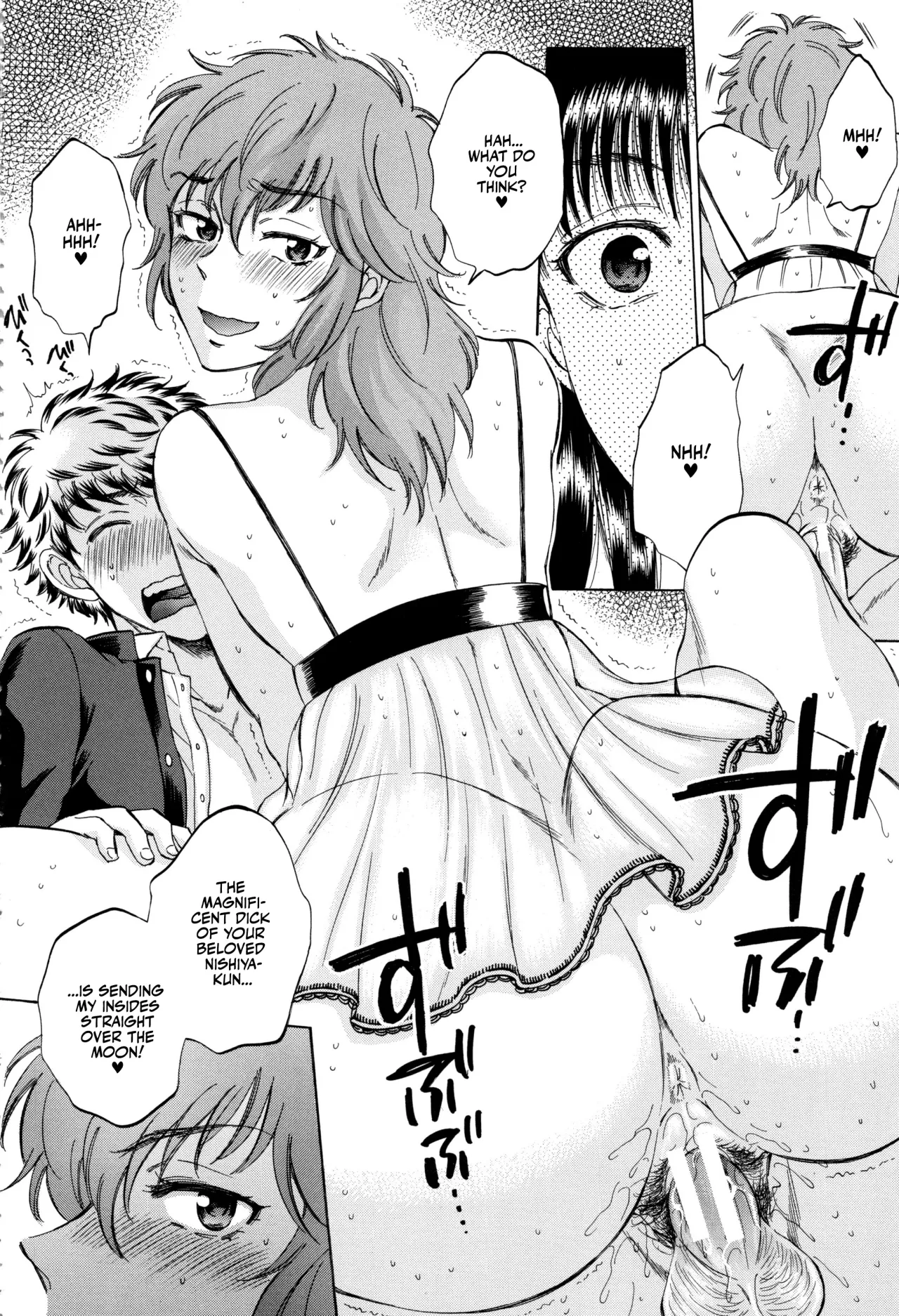 Kanojo ga Miteru Boku no Sex 185