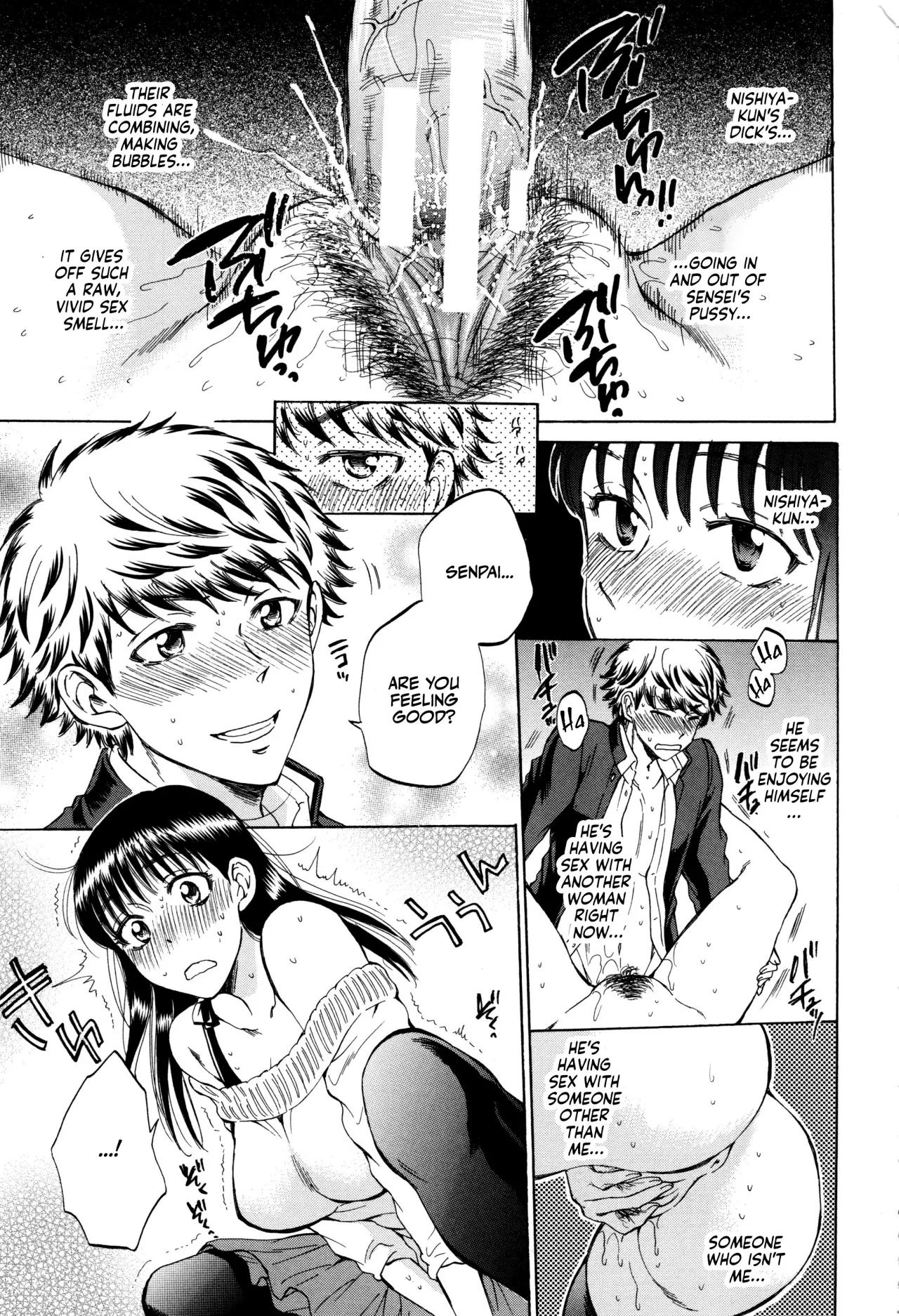 Kanojo ga Miteru Boku no Sex 196